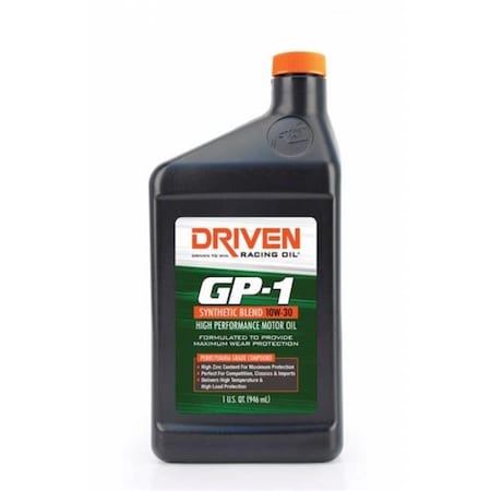 Driven Racing Oil Driven Racing Oil 19306 1 qt. 10W30 GP-1 Motor Oil JGP19306